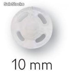 Prym Sew On Plastic Snap Fasteners  Transparent - per pack of 1000