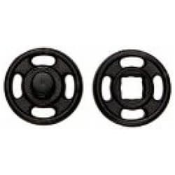 Prym Sew On Plastic Snap Fasteners  Black - per pack of 1000