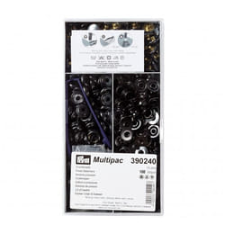 Prym Sport Snaps Press Fasteners  Black Oxidized - per pack of 100