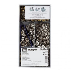 Prym Sport Snaps Press Fasteners  Silver - per pack of 100