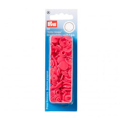 Prym Snaps Press Fasteners  Raspberry Pink - per pack of 30