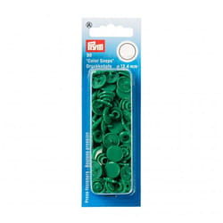 Prym Snaps Press Fasteners  Grass Green - per pack of 30