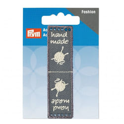Prym Handmade Label Patch  Beige - per pack