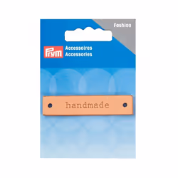 Prym Leather Handmade Label - each