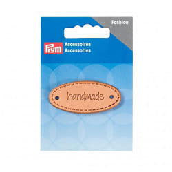Prym Leather Handmade Label - each