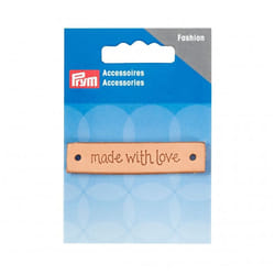 Prym Leather Handmade Label - each