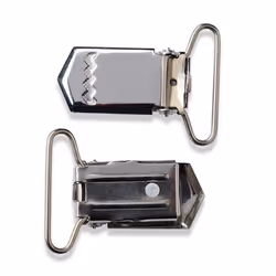 Prym 405220, Braces clip, Silver, Plastic, Steel, 18 mm, 2 pc(s)