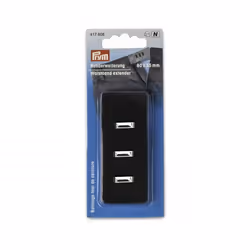 Prym Waistband Extender Hooks  Black - each