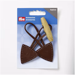 Prym Toggle Fastening  Brown - each