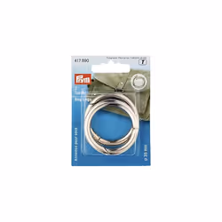 Prym 35 mm Bag Rings, Silver