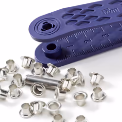 Prym Brass Eyelets  Silver  4 mm