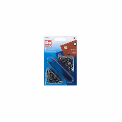 542412 Eyelets and Washers Brass 5.0 mm Antique Steel, Scrap Iron, PRYM_542412-1