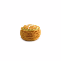 Pin Cushion, Orange, One Size
