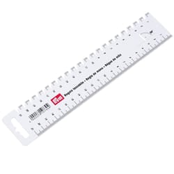 Prym 610730 ruler Scale ruler 210 mm Plastic White 1 pc(s)