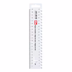 Prym 610730 ruler Scale ruler 210 mm Plastic White 1 pc(s)