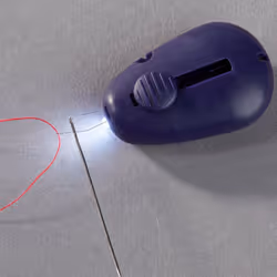 Prym Needle Threader with LED Light, Metal/Plastic, Multi-Colour