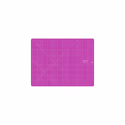 Cutting Mat Synthetic Material Pink 60 x 45 x 02 cm