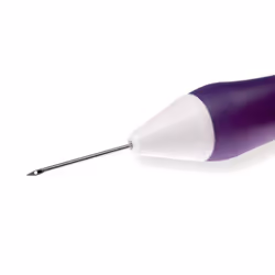 Prym Punch needle  1 3 mm / 1 6 mm / 2 2 mm  White/Plum Blue