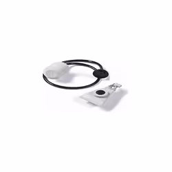 Replacement for Skirt Marker, Black, White, 2 x 1 x 1 cm