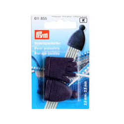 Prym Plastic Point Protectors  Blue (Bright Blue)  fr Nadelstrken 2-2 5 mm  pflaumenblau  2