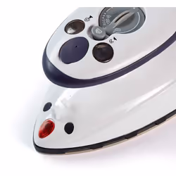 Prym Mini Steam Iron in white with UK Plug