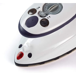 Prym Mini Steam Iron in white with UK Plug