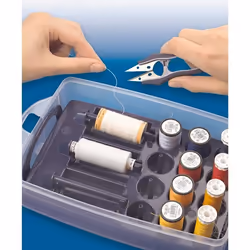 Prym Click Box Navy, Violet Plastic
