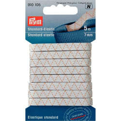 Prym Standard-Elastic 7 mm White