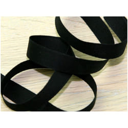 Prym 20mm Strong Cotton Herringbone Tape Black - per metre