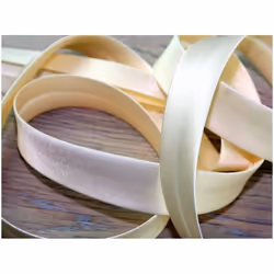 Prym 20mm Duchesse Satin Bias Binding Tape Natural Cream - each