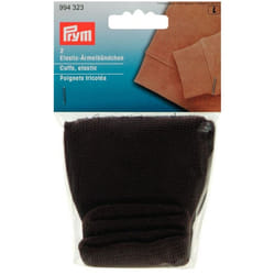Prym Knitted Cuff Ribbing Brown - per pack of 2