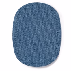 Prym 929301, Repair sheet, Blue, Cotton, 40 °C, 100 mm, 140 mm