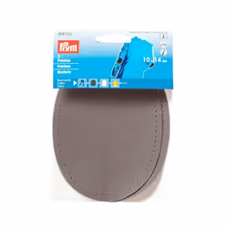 Prym Cotton Elbow Patches  Grey - per pack of 2