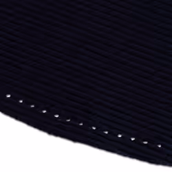 Prym Patches Cord for Ironing/Sewing on 14x10 cm Black  Cotton  14 x 10 cm