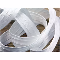 Prym 22mm Curtain Pleating Tape Natural Cream - per metre