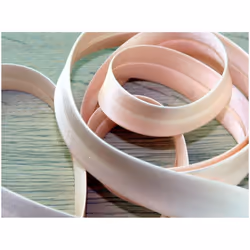 Prym 20mm Duchesse Satin Bias Binding Tape Light Apricot - each