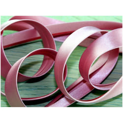 Prym 20mm Duchesse Satin Bias Binding Tape Old Rose - each