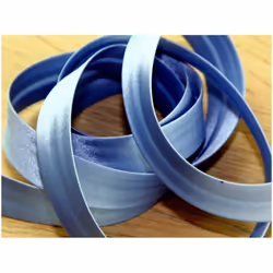 Prym 20mm Duchesse Satin Bias Binding Tape Light Blue - each