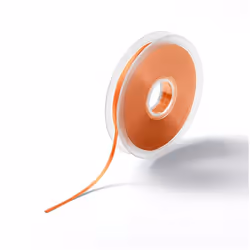 Prym Satin Ribbon Orange - 3mm - per metre