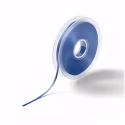 Prym Satin Ribbon Blue - 3mm - per metre