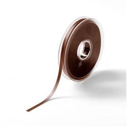 Prym Satin Ribbon Medium Brown - 6mm - per metre