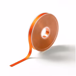 Prym 10mm Satin Ribbon - Orange - per metre