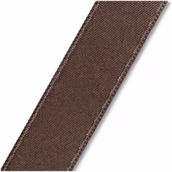 Prym 15mm Satin Ribbon - Dark Brown - per metre