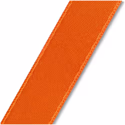 Prym 15mm Satin Ribbon - Orange - per metre