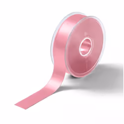 Prym Satin Ribbon Pale Rose - 25mm - per metre