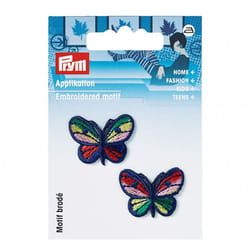 Prym Patch Motif Butterflies - per pack of 2