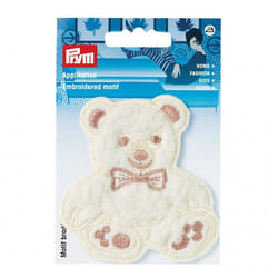 Prym Fleece Teddy Patch Motif  Beige - each