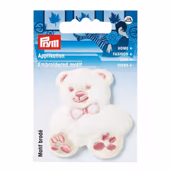 Prym Patch Motif Fleece Teddy - each
