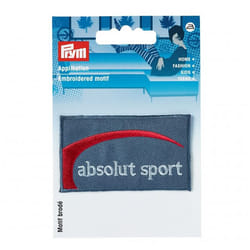 Prym Patch Motif Absolute Sport - each