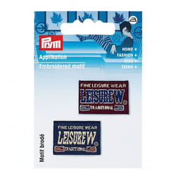 Prym Patch Motif Leisure Wear - per pack of 2